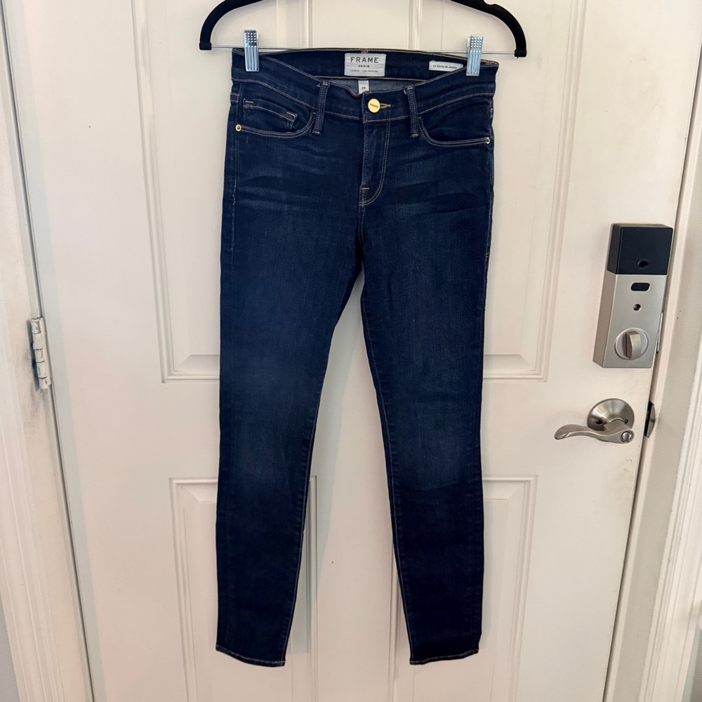 FRAME Le Skinny De Jeanne Jeans 26 | Mid-Rise Stretch